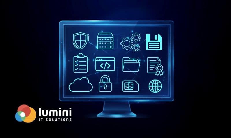 Dashboard corporativo de gestão de licenças de software com indicadores de utilização, contratos, custos e riscos de conformidade.